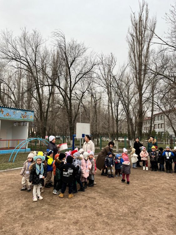 "Жер сілкінісі кезіндегі іс-қимылдар" "Сел қаупі кезіндегі қауіпсіздік жаттығулар" тақырыбында 19.02.2024 жылы сейсмикалық жаттығу өткізілді.